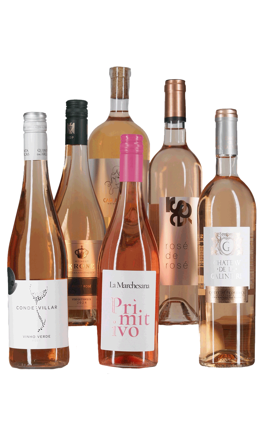 6er Paket ROSÉ