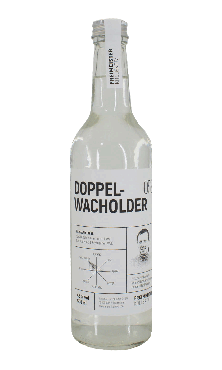 Freimeisterkollektiv DOPPELWACHOLDER 0,5 L
