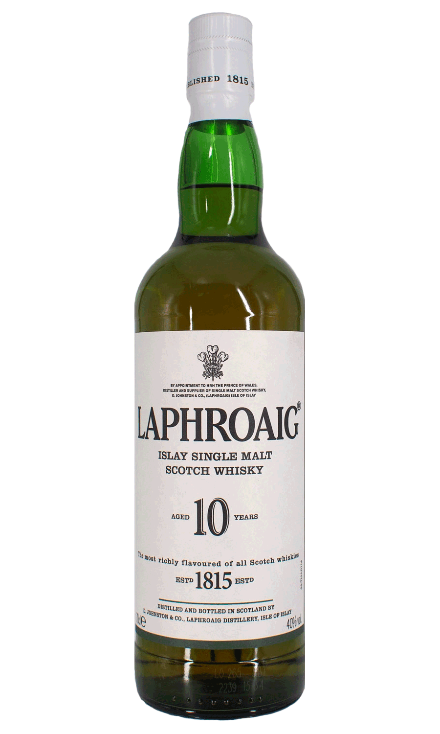 Laphroaig Whisky Islay Singe Malt 10 Years