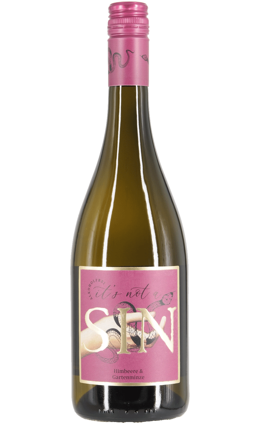 It's not a Sin Sparkling alkoholfrei Himbeere & Gartenminze