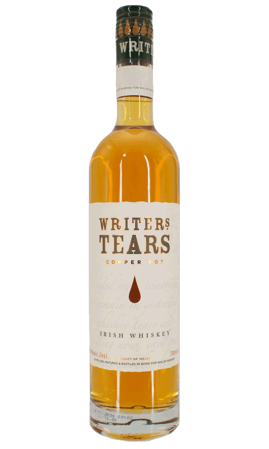 Writers Tears Irish Whiskey Copper Pot