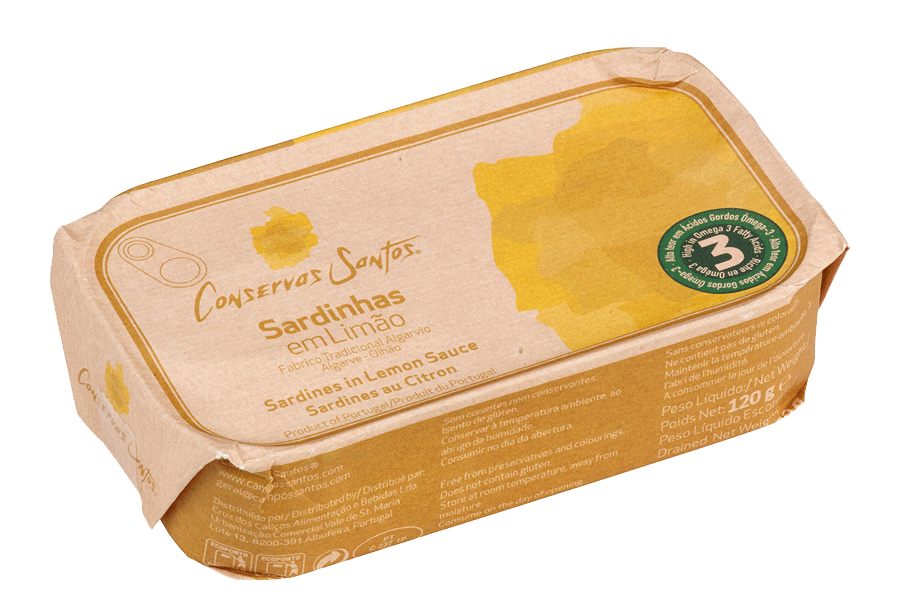 Sardinen in Zitronensauce Conservas Santos