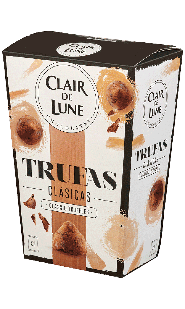 Trufas Schokotrüffel Clasicas Clair de Lune
