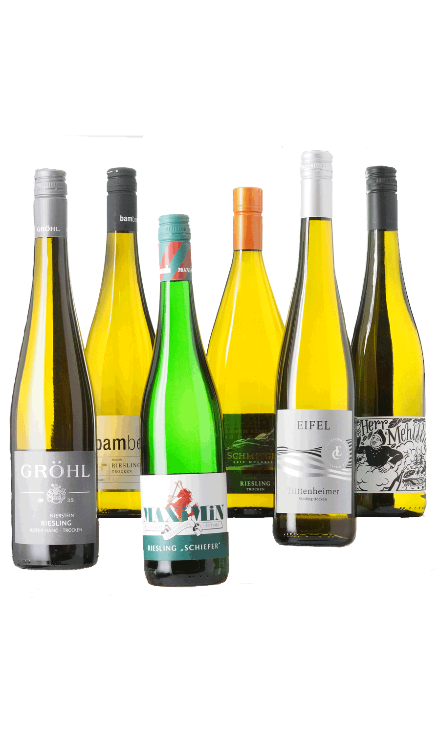 6er Paket RIESLING, RIESLING & NIX ALS RIESLING
