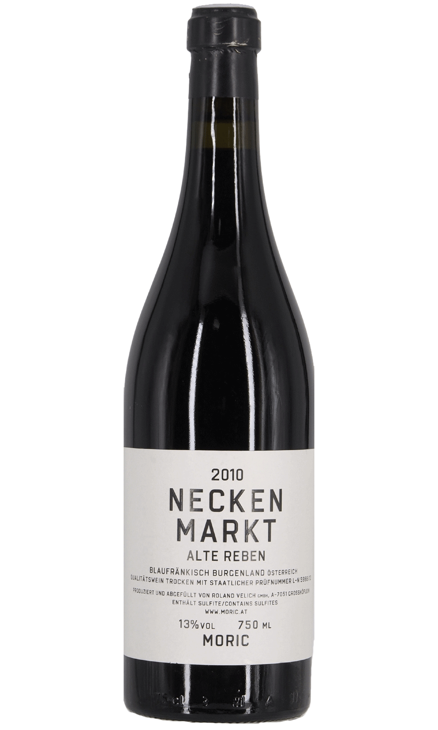 Moric Neckenmarkt Blaufränkisch Alte Reben 2010